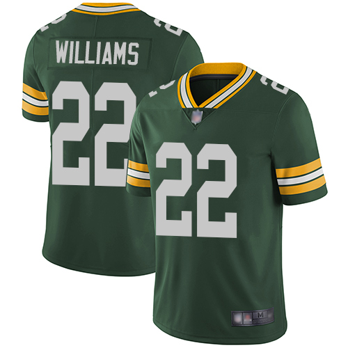 Green Bay Packers Limited Green Men #22 Williams Dexter Home Jersey Nike NFL Vapor Untouchable